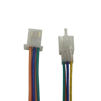 China Electronic 2.8 Male and female butt terminal wire processing electric headlight connection wire electronic wiring harness for sale