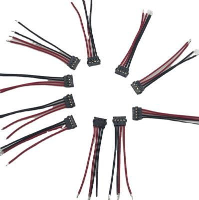 China Electronic OEM ODM red and black terminal connection cable 2P 4P 6P cable processing custom harness cable for sale