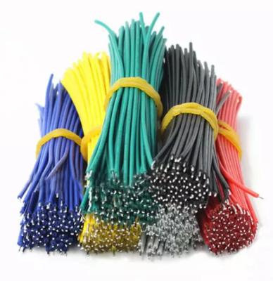 China Electronic Red Black XH 2.54 Double Tin Header Terminal cable Connector cable 22/24/26 AWG Crimping Cables for sale