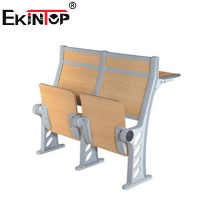 China Simple School Furniture School Student Desk Ekintop University Stage Room Desk And Chair Lecture Hall Desk for sale