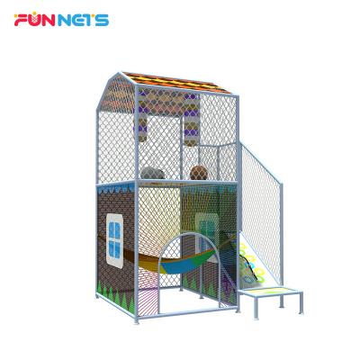 China Anti-UV Design Structure Color Kids Attic Jungle Leisure Climbing Net Playground for sale