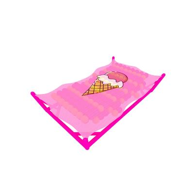 China Theme Park Kids Rope Bubble Bed Color Trampoline Cartoon Family Net Game for sale