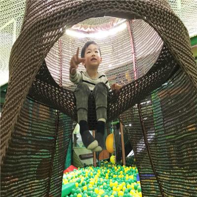 China Others Playground Products Kids Nylon Soft Climbing Honeycomb Rope Game Nets Maze Park for sale