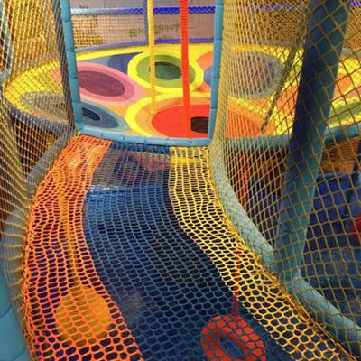 China Colorful Rope Net Products Climb Rope Tunnel Net Bridge for sale