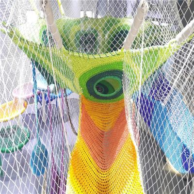 China Theme Park Children's Indoor Game Mazes Soft Crochet Knitted Nets Other Amusement Park Products for sale