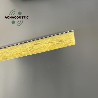 China Artistic Ceilings ACHACOUSTIC Glasswool Sound Tiles 2x4 and 2x2 Fiberglass Drop Ceiling Tiles for sale