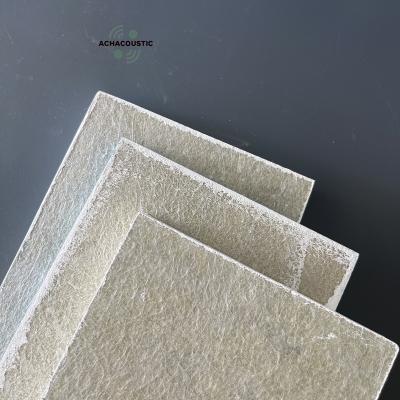 China Sound Absorption ACHAcoustic NRC 1.0 Office Ceiling Fire Proof Rooks Wood Wool Acoustic Panel for sale