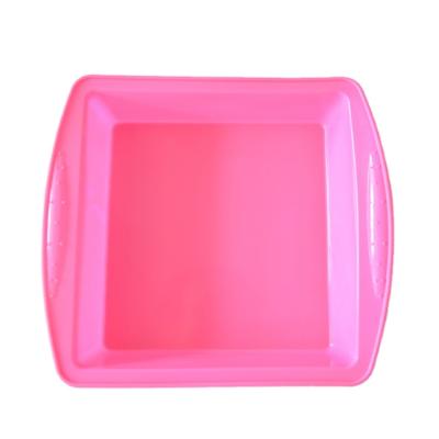 China Viable Pan Silicone Bunt Rectangular Cake Square Baking Molds Mold for sale