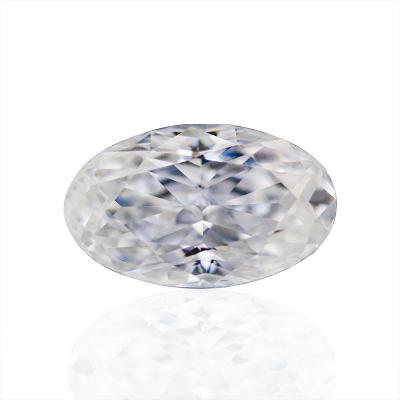 China Spot 1-3 Carat Polishing White Oval Cut GRA D/VVS Moissanite Lab Grown Diamond for sale