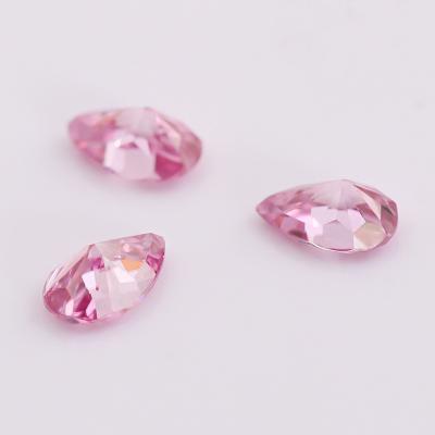 China Color Set Or Fire Hot Sale Pink Pear Cut Diamonds 1-2 Ct Loose Moiassanite for sale