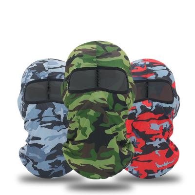 China COMMON Custom Military Windproof Face Mask Full Logo Camouflage Face Mask Camouflage Ski Camouflage Face Mask for sale