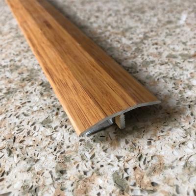 China Decorative T Shape Aluminum Trim Strip Wall Corner Protection  Tile Trim for sale