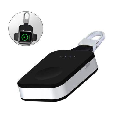 China Key Chain Design Wireless Charger for Apple Watch 1 2 3 4 5 6, Portable Travel Mini Power Bank Key Chain for sale