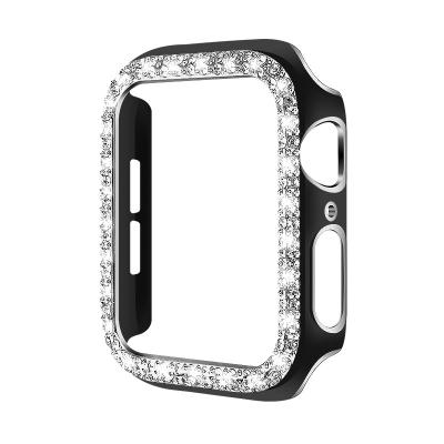 China Water Resistant / Shockproof / Light Weight Luxury Smart Watch Crystal 38mm 42mm View Protective Watch Case For Apple iWatch Series for sale