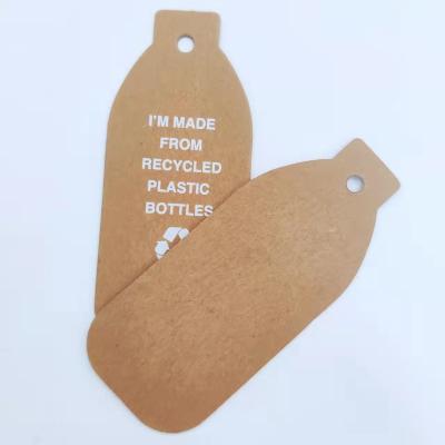 China Custom Eco-Friendly Special Luxury Logo Paper Tag Garment Labels Recyled Paper Dog Tags Packaging It Shows EU for sale