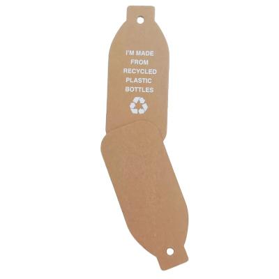 China Custom Recyled Kraft Paper Price Tag Cardboard Swing Garment Logo Paper Ear Tag Brand Clothing Tags for sale