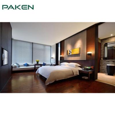 China Solid Wood And Panel Modern 5 Star Classic Hotel Furnishing For Bedroom Furniture for sale