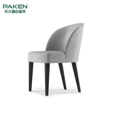 China Modern Design Custom Modern Upholstered Fabric Dining Chair For Hotel Restaurant for sale