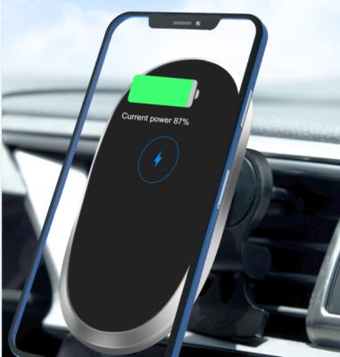 China Mobile Phone OEM Magnetic 15W Car Wireless Charger Phone Holder Charging Car Mobile Phone Holder Fast Charging for sale