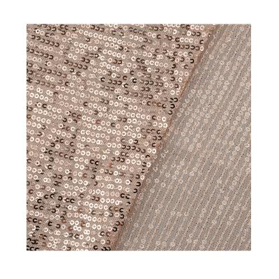 China Wholesale Waterproof 3mm Embroidery Sequin Fabric for sale