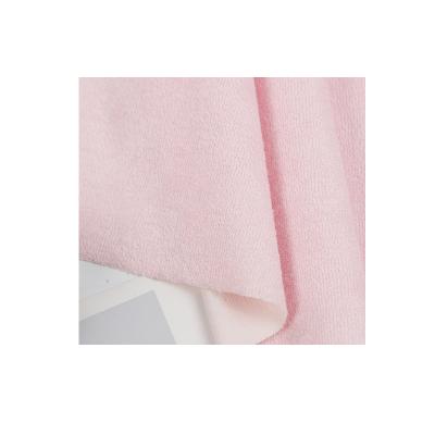 China Hot Sale Anti-pull Bamboo Terry Towel Fabric 90% 10% Polyester for sale