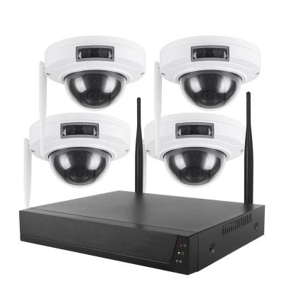 China NIGHT VISION Tuya IP Camera CCTV System with 4CH NVR 4 Dome IP Cameras HD1080P 2MP NVR KIT for sale