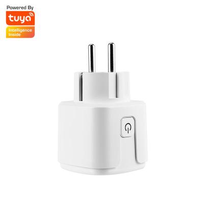 China Smart Working Life Residential / Multi-Purpose Plug tuya with EU Mini WiFi Smart Plug Amazon Alex Remote Control Wireless Google Home for sale