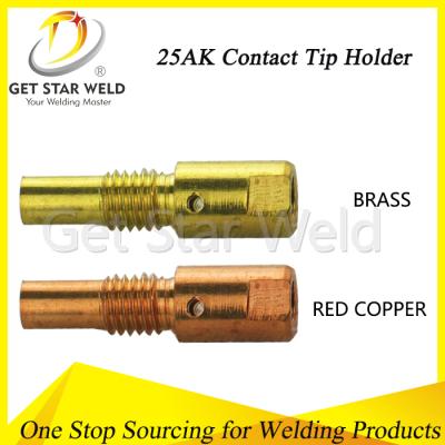 China MIG Welding Machine Copper Binzel 25AK Tip Holder (15AK, 25AK, 24KD, 36KD, 501D, Pana 350A, 500A) /MB 25AK TORCH SPARE PARTS for sale