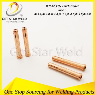 China For TIG Welding Torch Collet du chat wp-12 For torch du chat wp-12 for sale