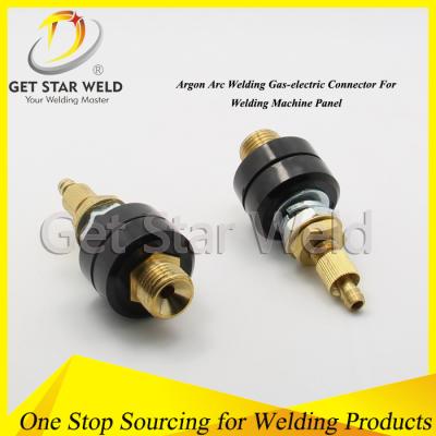 China Gas-Electric Cat Torch M16*1.5mm S17*76 Argon Arc Welding Connector For Welding Machine Panel for sale