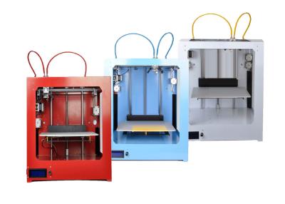 China Portable Multi Color Double Extruder 3D Printer Printing Plastic PVA / PC for sale