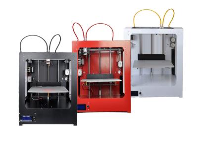 China Rapid Prototyping ABS & PLA Double Extruder Desktop 3D Printer with FDM Technology for sale