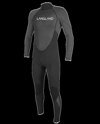 China 2022 Anti-UV New Neoprene Surfing Wetsuit Shark Skin Back Diving Wetsuit One Piece Long Sleeve Zipper Swimming Suit 3mm Wetsuits for sale