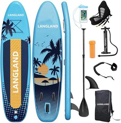 China Amazon Unisex Hot Sales Inflatable Sip Board Paddle Board 10'6*32