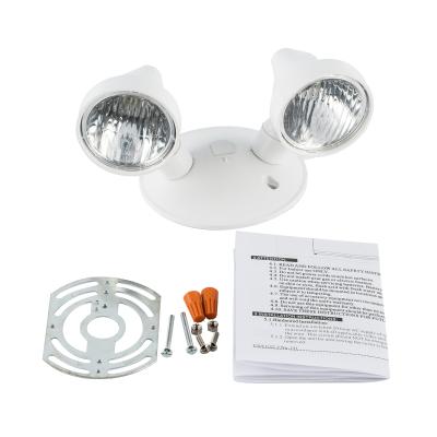 China Professional camping factory hot sale customs lead the emergency lamp two light head for sale