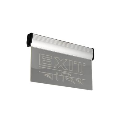 China Hot Sale High End Factory Custom Camping Exit Led Sign Wall Design for sale