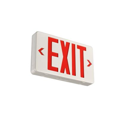 China Led Emergency Light Exit Hotsale Exit Sign Auto Fire Rechargeable Emergency Light For Home for sale