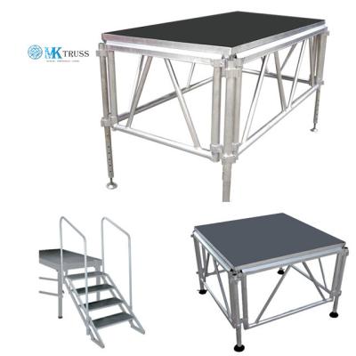 중국 ST-01 무대 대판 높이는 0.8m에서 1.6m까지 조정할 수 있습니다. 판매용