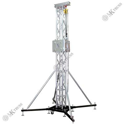 China Indoor and Outdoor Concert Truss Lifts Ground Support Tower with Customization Support for sale