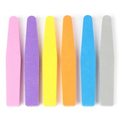 China Wholesale Diamond EVA Sponge Nail Buffer Washable Professional Nail File Durable for Nail Tools 100/180 for sale