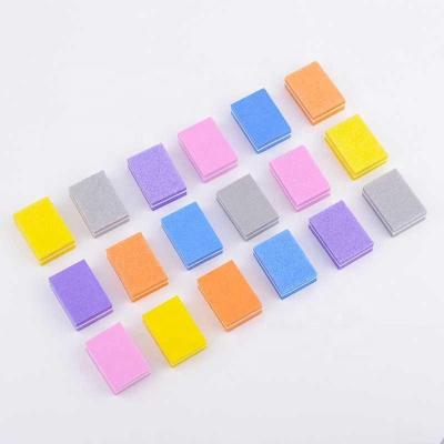 China OEM Mini Nail Block Sponge Colorful Sponge Block for sale