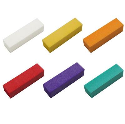 China Sponge 4 Way Sponge Sanding Block For Nail Salon for sale