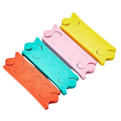 China Nail Beauty Salon Ues Cute Sponge Toe Separators For Nail Polish Large for sale