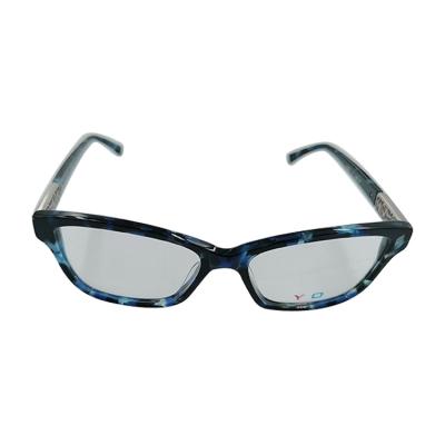 China All Hot Selling Optical Glasses Best Quality Tortoise Acetate Blue Glass Frames for sale