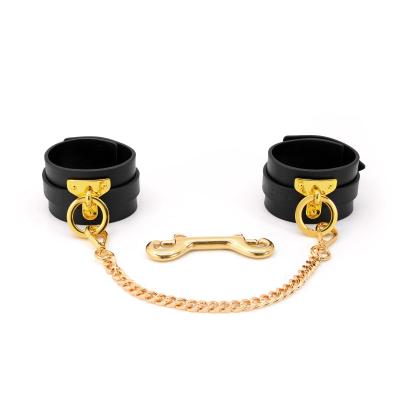 China Factory Wholesale SM ADULT Hand Slaps Bdsm Bondage Adult Sex Toys Adult Sex Toys Pu Leather Bondage Hand Cuffs for sale