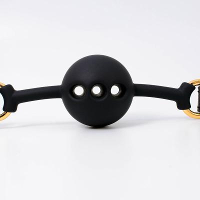 China New Style Sex Toy Bdsm Bondage Ball Open Mouth Gag Soft Sexy Lips O Ring Mouth ADULT for sale