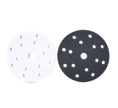 China Strong Durability 6 Inch 15holes Hook And Loop Foam Interface Backing Soft Pad Sanding Disc for sale