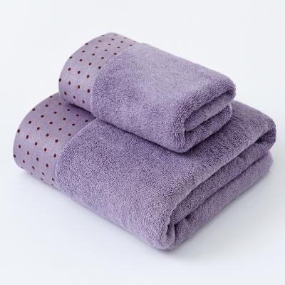 China china sustainable product attractive bamboo bath towel with boder fabric water absorption good hotel bamboo towel 420g for sale