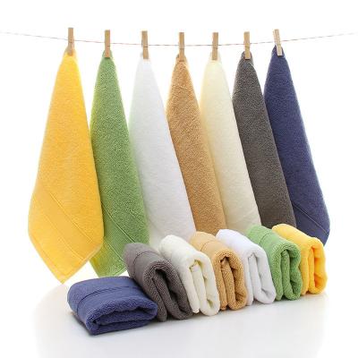 China Wholesale Viable Pure Cotton Square Towel 35 * 35 Combed Cotton Absorbent Face Wiping Square Towel Small Towel Gift Customization for sale