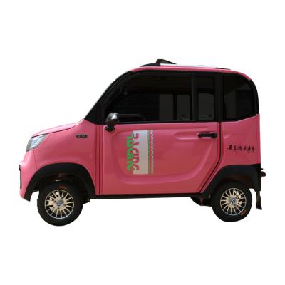 China Chinese Family Travel 60v 4 Wheel 3 Seats Lead Acid Small Mini Electric Car For Elderly for sale